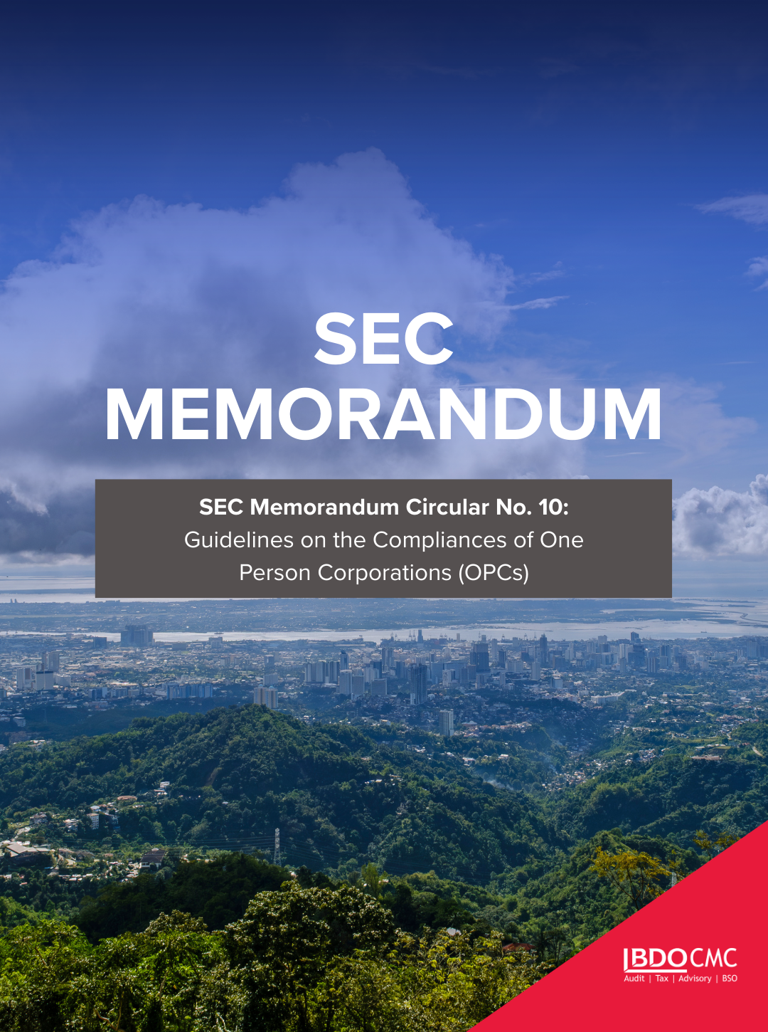 SEC Memorandum Circular No. 10-2026 - BDO